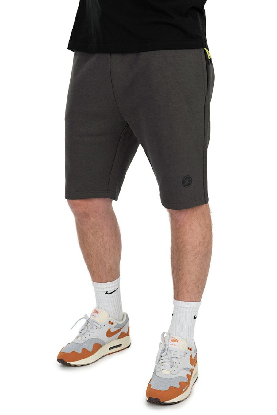 Clothing Matrix | Matrix Black Edition Jogger Shorts (Dark Grey / Lime)