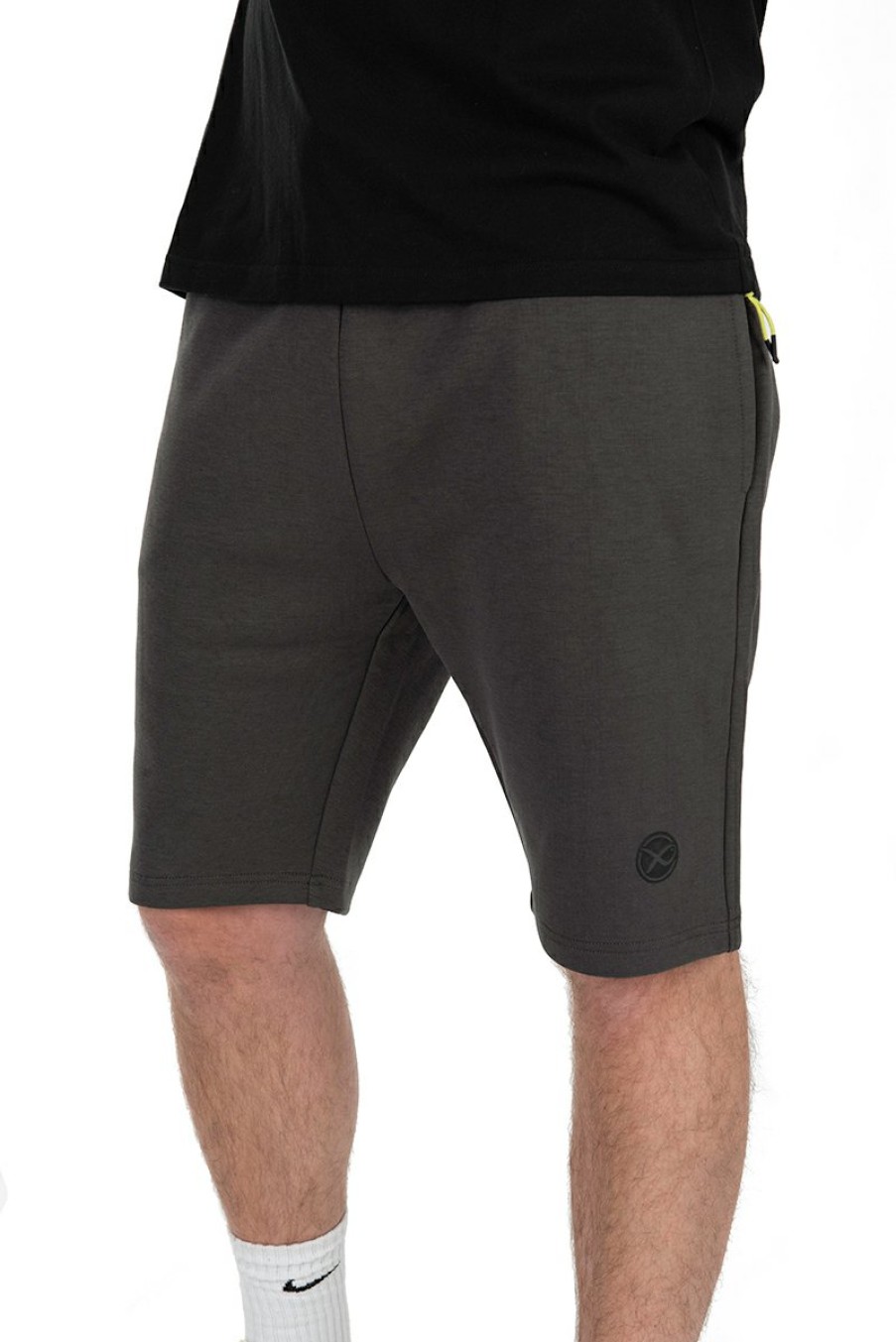 Clothing Matrix | Matrix Black Edition Jogger Shorts (Dark Grey / Lime)