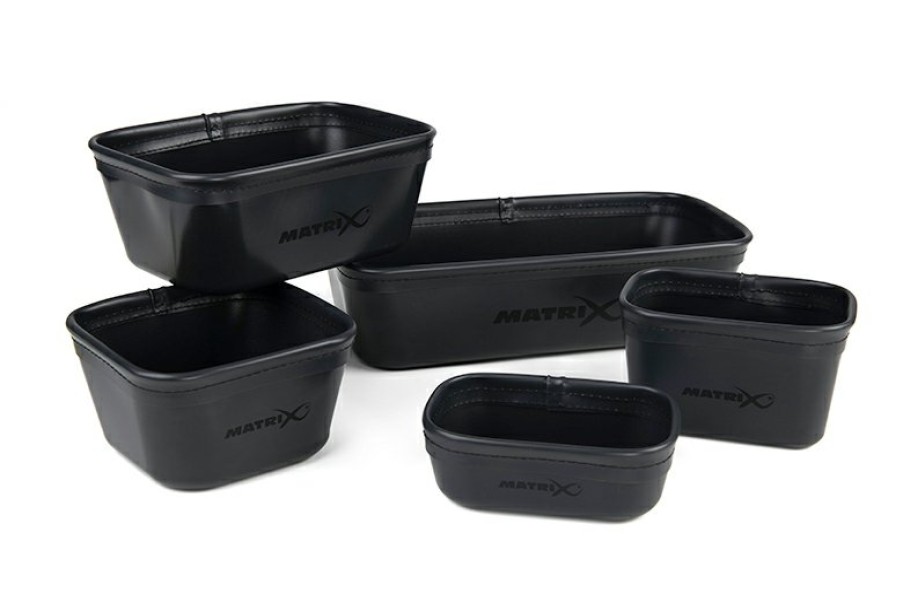 Bait Storage & Preparation Matrix | Matrix Eva Stacking Bait Tub Set