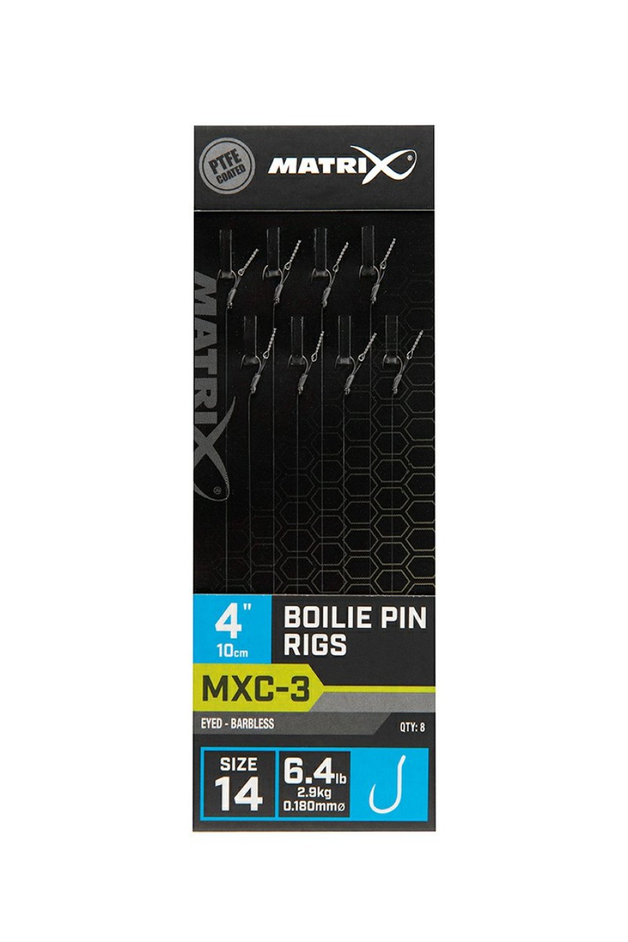 Hooks & Hooklengths Matrix | Matrix Mxc-3 4" Boilie Pin Rigs