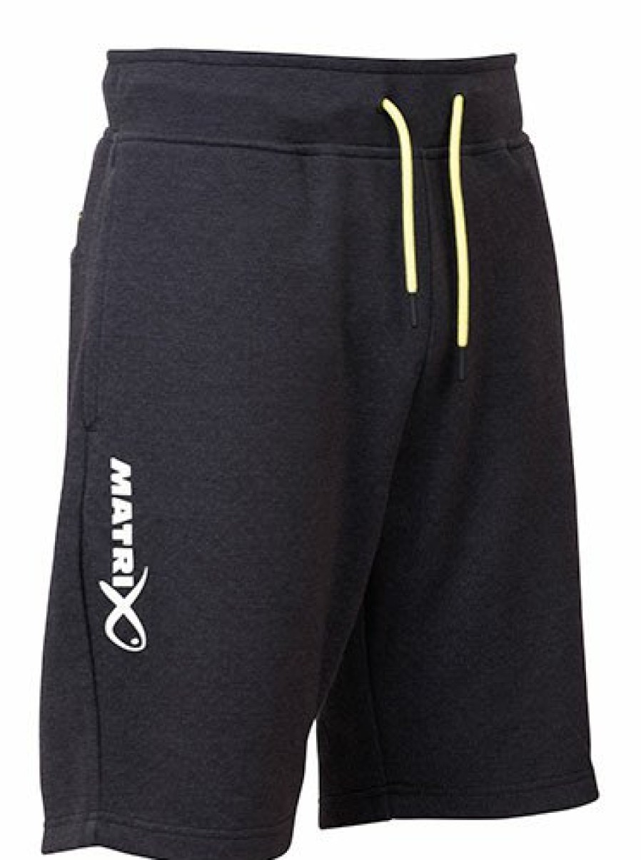 Clothing Matrix | Matrix Minimal Black Marl Jogger Shorts