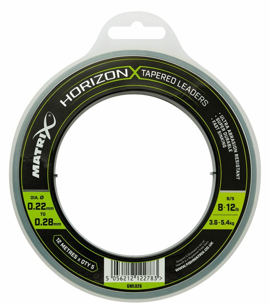 Line & Braid Matrix | Matrix Horizon® X Tapered Leaders