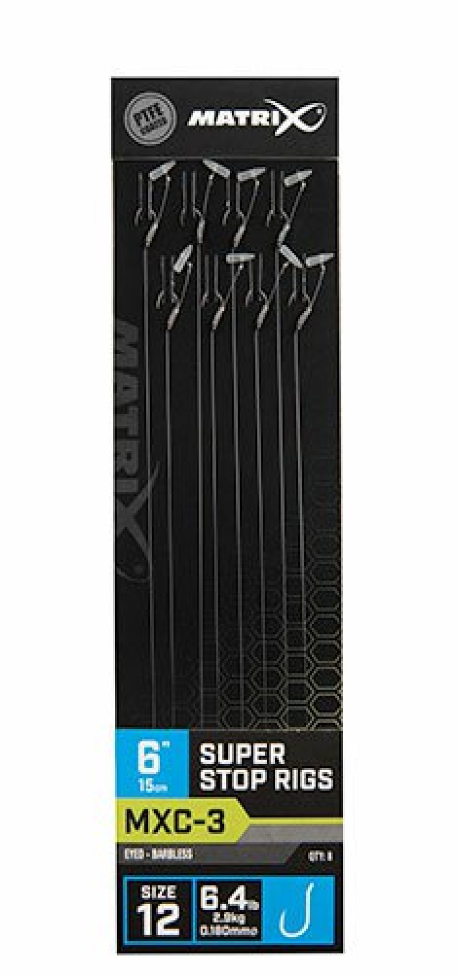 Hooks & Hooklengths Matrix | Matrix Mxc-3 Super Stop Rigs 15Cm/6Ins